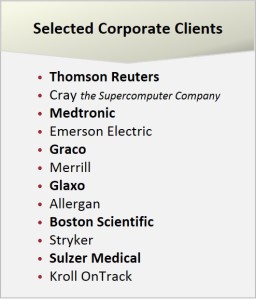 Selected Corporate Clients